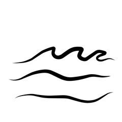 Water Flow Silhouette 