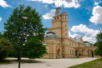 Fototapeta premium The building of the Wenckheim Palace in Hungary