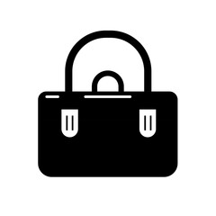 briefcase purse luggage bag hand bag travel illustration vector holiday