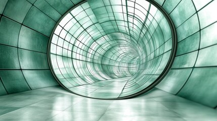 An abstract 3D background with a net of lines and geometric shapes, illustrating the intricate relationship between technology and scientific exploration in the digital age.