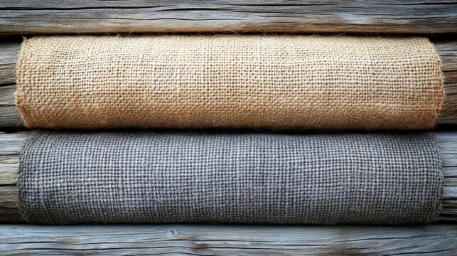 A rustic art design texture featuring a combination of worn wood, textured fabrics, and earthy tones, perfect for creating an inviting and nostalgic advertisement background.