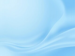 Fototapeta premium Soft, flowing light blue abstract background with subtle gradient, background, modern