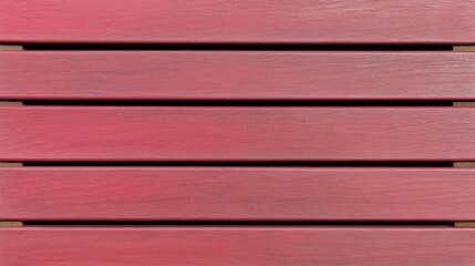 Red horizontal wooden planks, close-up texture.