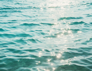 キラキラ光る海 Generative AI