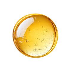 Glowing honey in a glass dish