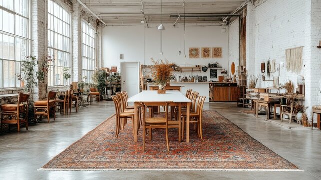 Abstract empty room with white walls and wide-open space, offering a neutral and minimalist environment that can be adapted for various creative design concepts or interior presentations.