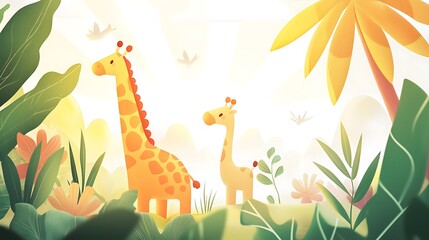 Emotion in cartoon style