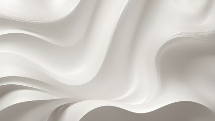Obraz premium white abstract background with waves