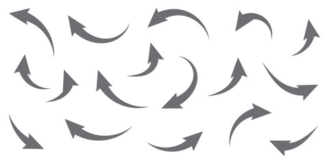 black curved arrow graph png file type for your apps, website, web, UI, logo, designs