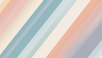 Obraz premium Abstract Diagonal Pastel Color Stripe Pattern Design