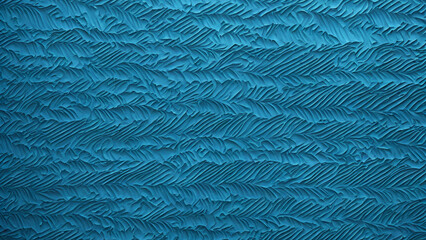The artistic paper presents a lively blue texture