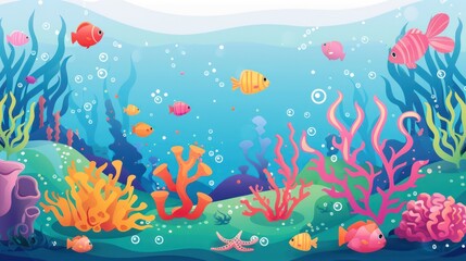 This colorful and life-filled underwater scenery can take us to another world and make us feel relaxed.