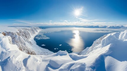 Fototapeta premium Another Peak View of Lake Baikal