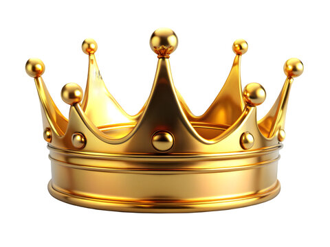 golden crown 3d