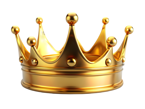 golden crown 3d