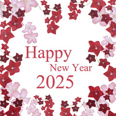 Elegant template of new year welcome for printing and business online work.