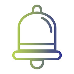 School world icon on line gradient style. Learn and play icon