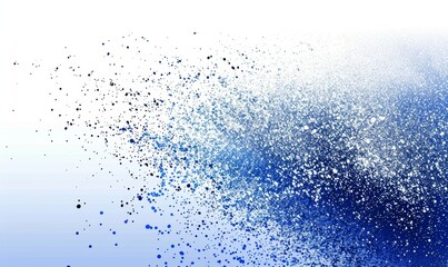 Obraz premium A blue and white background with a lot of white and blue dots
