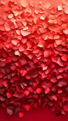 Fototapeta premium A gradient red background fading from deep ruby to scarlet
