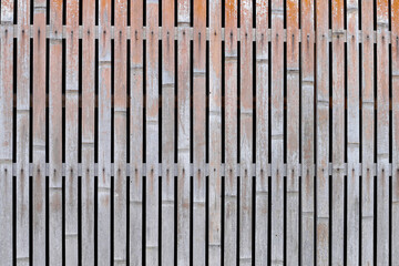 Bamboo wall texture for background.