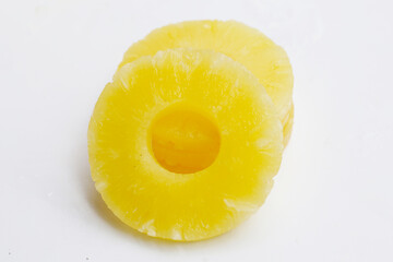 Pineapple fruit, Canned pineapple sliced