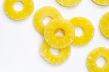 Pineapple fruit, Canned pineapple sliced