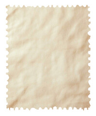 Obraz premium Vintage postage stamp light beige wrinkled vintage paper