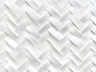 Fototapeta premium White Herringbone Textured Surface
