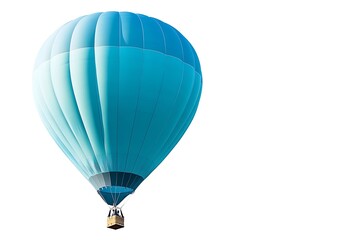 Naklejka premium Lime yellow balloon isolated on white background