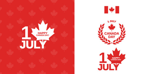 1st July Canadian Day Banner 