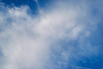 Image of morning sky and clouds landscape in the morning.