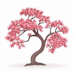 Fototapeta premium tree with flowers