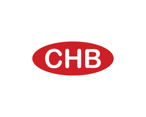 CHB logo design vector template. CHB