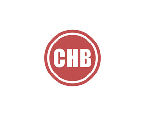 CHB logo design vector template. CHB