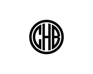 Obraz premium CHB logo design vector template. CHB