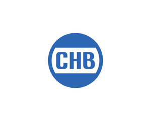 CHB logo design vector template. CHB