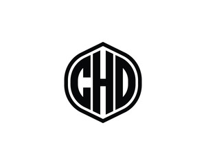 CHD logo design vector template. CHD