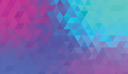 Abstract background with low poly shapes. Beautiful color gradient