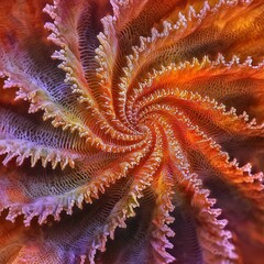 if nature could crochet a leaf