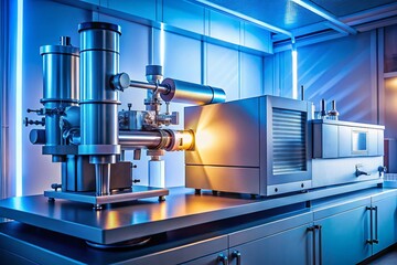 Minimalist Mass Spectrometer: Scientific Instrument, Lab Equipment, Analytical Chemistry, High Resolution Image