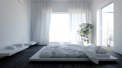 modern decent bedroom interior design