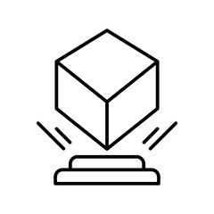 hologram line icon