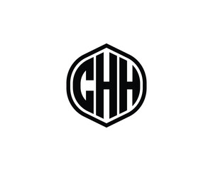 CHH Logo design vector template. CHH