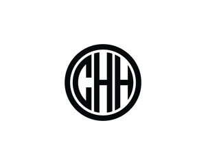 CHH Logo design vector template. CHH
