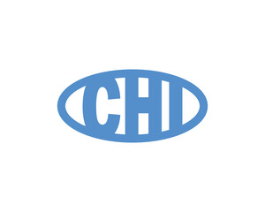 CHI logo design vector template. CHI