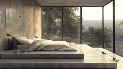 modern decent bedroom interior design