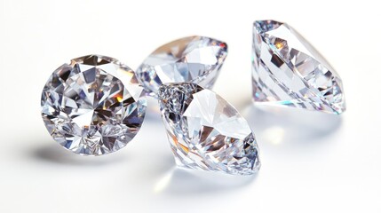 Set of diamonds isolated