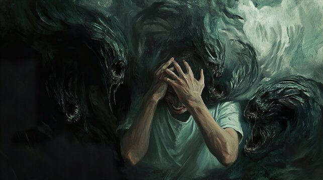 Overwhelmed: A Dark Descent into the Depths of the Mind