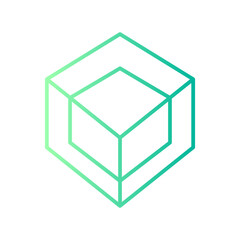 3d gradient icon