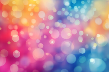 Fototapeta premium Colorful bokeh background